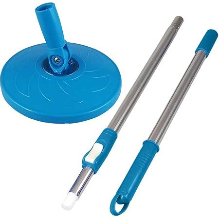 Primeway Stainless Steel Spin Mop Handle/Stick Rod w/Disc Plate ...