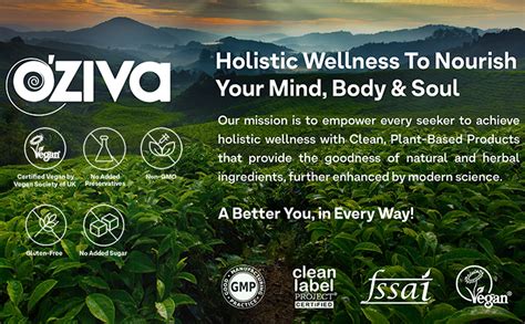 OZiva Vegan Collagen (Tangy Amla) with Biotin & Vitamin C For Brighter ...