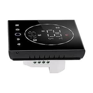 Smart Thermostat, LED Display Screen Programmable Thermostat PC ABS ...