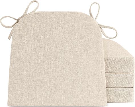 Amazon.com: Tromlycs Chair Cushions for Dining Chairs 4 Pack Kitchen ...