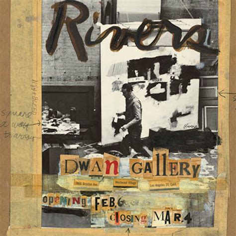 Larry Rivers, American, 1923–2002, Maquette for Larry Rivers Exhibition ...