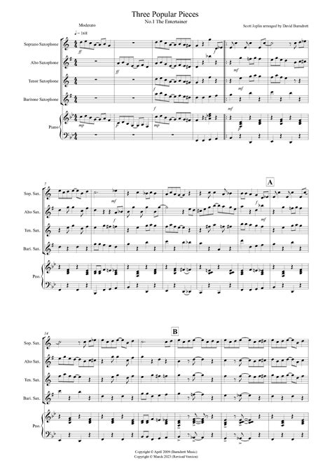 Famous Saxophone Classical Pieces at Imelda Metzger blog