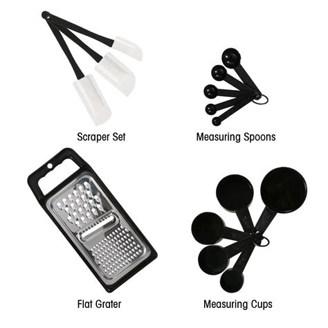 NEXGADGET Premium 42 Piece Kitchen Utensils Cookware Set with Stainless ...