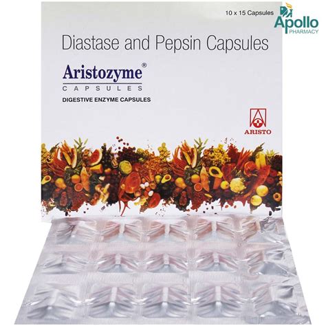 Aristozyme Capsule | Uses, Side Effects, Price | Apollo Pharmacy