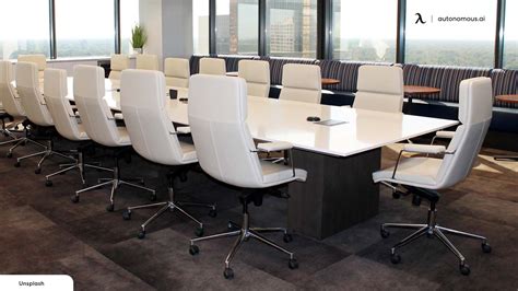 Modern White Conference Room Tables | Stylish Workspace Furniture