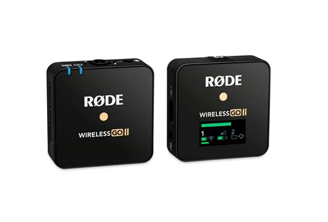 Rode Wireless GO II Single Channel Wireless Microphone System, Black ...
