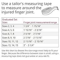Buy 3 Point Products Oval-8 Finger Splint Graduated Set Sizes 8 9 and ...
