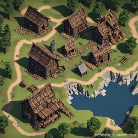 Village Layout 的图像结果