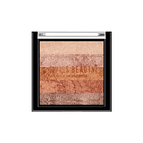 Swiss Beauty Brick Highlighter | Highly-Pigmented Powder Highlighter ...
