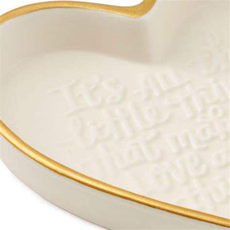 Hallmark All the Little Things Heart-Shaped Trinket Dish – Banner's ...