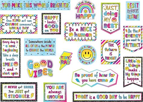 Amazon.com : Teacher Created Resources Brights 4Ever Mini Bulletin ...
