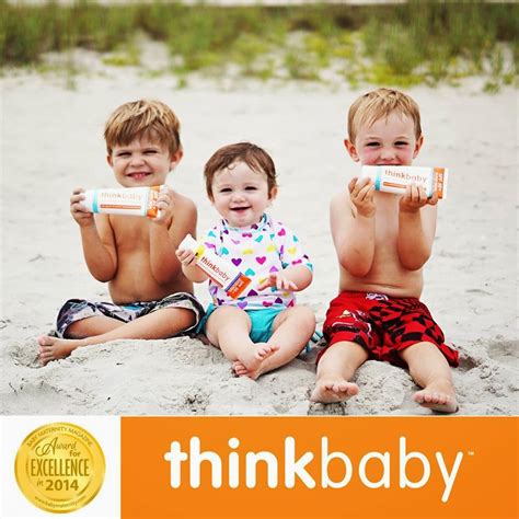 Keep Thinkbaby SAFE Sunscreen in your bag this summer! #2017Spring