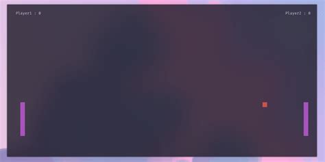 Pong Game in Python 的图像结果