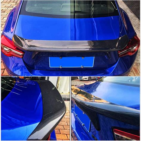 JC SPORTLINE Carbon Fiber Rear Spoiler for Subaru BRZ 2013-2020 Scion ...
