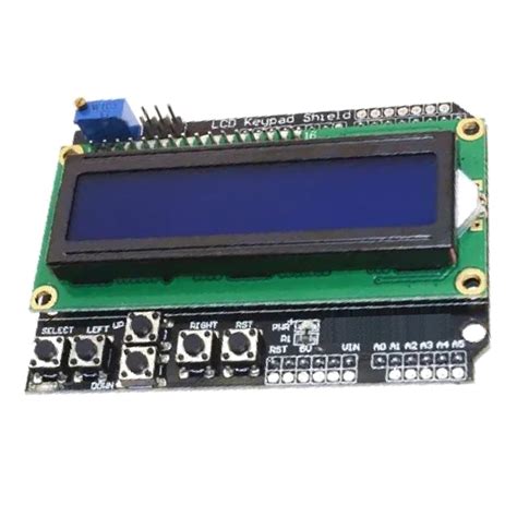 Probots 1602 LCD Keypad Shield Blue Backlight for Arduino Buy Online India