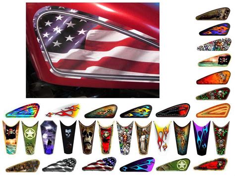 Buy Motorcycle Tank Decals/Sets - for Harley Davidson Sportster Honda ...