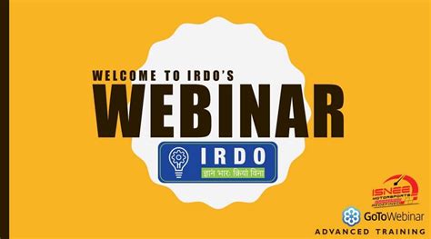 Welcome to IRDO | ज्ञानं भारः क्रियां विना