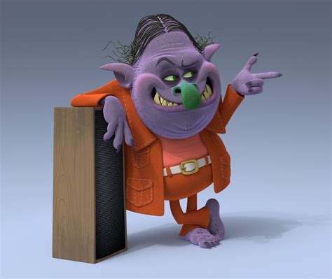 ArtStation - Bergen - Trolls (DreamWorks)