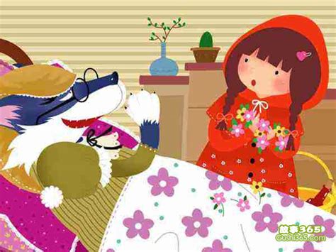 儿童故事小红帽,儿童故事农夫和蛇,儿童睡前故事小红帽_大山谷图库