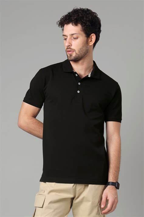 Exclusive Black Polo T-Shirt For Men – neofaa.com