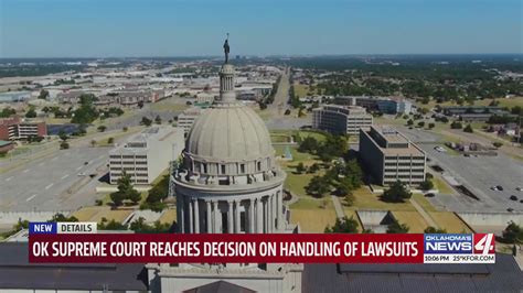 OK Supreme Court reaches decision on handling of lawsuits