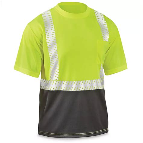Class 2 Deluxe Hi-Vis T-Shirt - Medium S-23377-M - ULINE