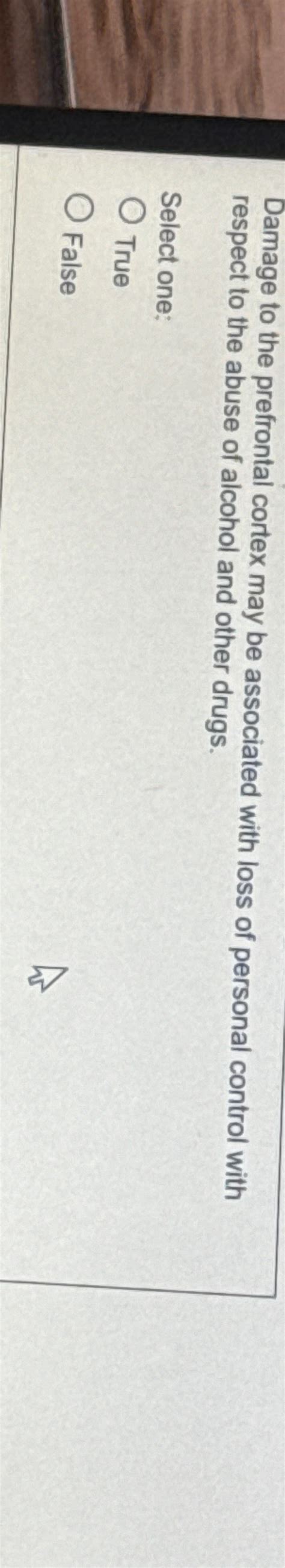 Image result for Prefrontal Cortex Damage