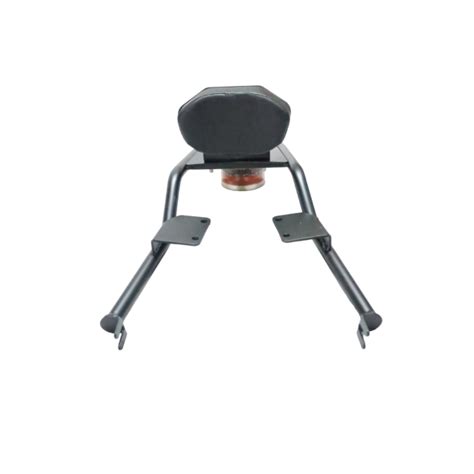 MotoCare Pipe Carrier with Backrest & Plate for Royal Enfield Hunter ...