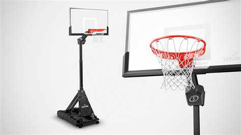 Spalding Momentous EZ Assembly Basketball Hoop Sets Up In 30 Minutes ...