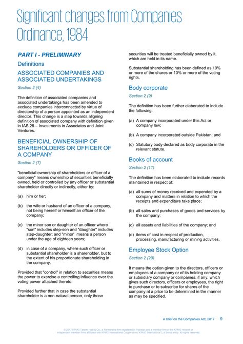 A brief on the Companies Act, 2017 - updated 3rd, 4th & 5th Schedule.pdf