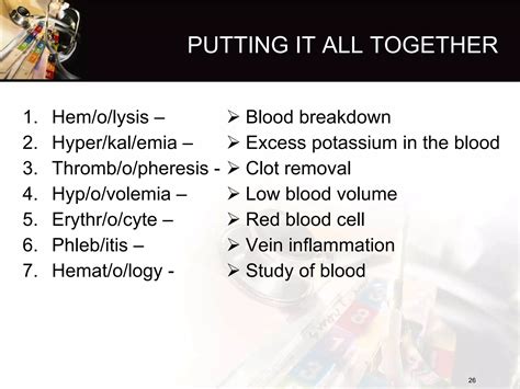 Introduction to medical terminology | PPT