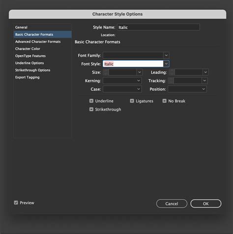 How to retain formatting when bringing text from Word into InDesign ...