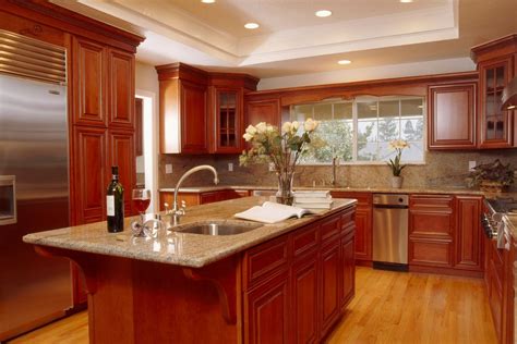 Cherry Kitchen Cabinets - Build Design Center Kitchen & Bath