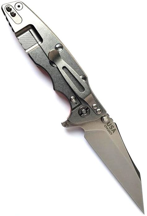 Rick Hinderer Knives Eklipse Wharncliffe | 20CV | Orange G-10 ...