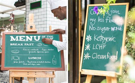 Parssufy Green Board (45X200Cm) Wall Sticker Removable Decal Chalkboard ...