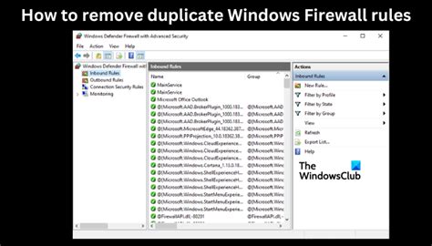 Image result for Windows Firewall Rules