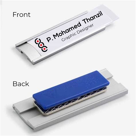 Custom Magnetic Name Badges | Logo & Staff Tags Online