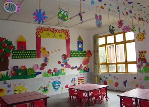 幼儿园小班教室环境布置图片_土巴兔装修效果图