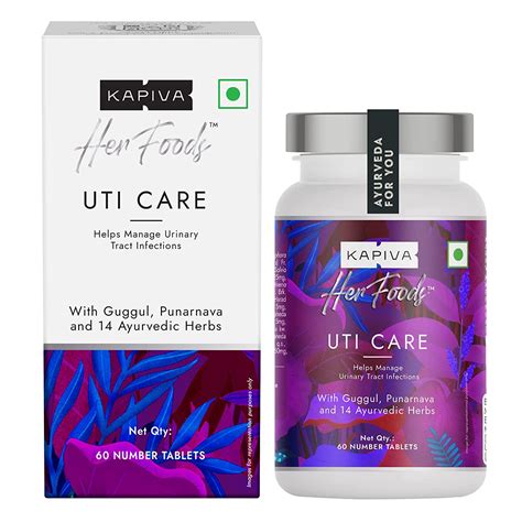 Buy Kapiva UTI Care Tablets (60 Tablets) | 100% Natural & Safely Made ...