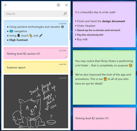 Image result for How to Use Sticky Notes Windows 1.0