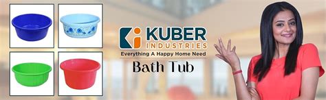 Kuber Industries Bath Tub|Versatile Plastic Utility Gaint Tub|Durable ...