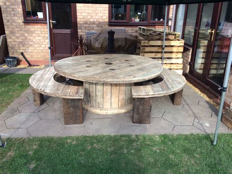 Cable Reel Table Diy at Raymond Gillespie blog
