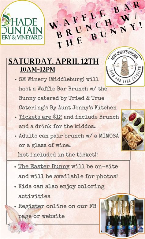 Waffle Bar Brunch w/ the Bunny @ SMW Middleburg!, 16140 Route 104 ...