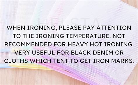 HELSTA Protective Ironing Mesh with Ironing Rest Pad