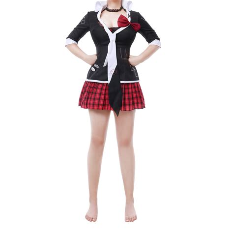 Buy VibsionWomen Girls Mikan Junko Cosplay Costume Despair School ...