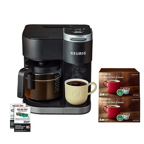 Keurig K-Duo Single Serve & Carafe Coffee Maker 12 K-Cups | BJ's ...