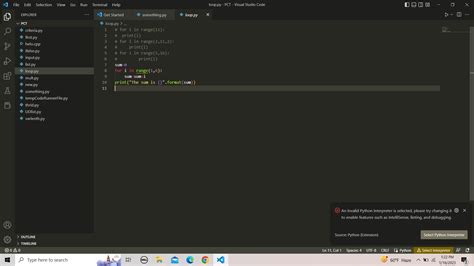 Image result for How to Acces Python Select Interprter
