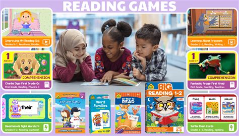 Reading Games for 1st Graders: Fun & Cool – School Zone Publishing Company