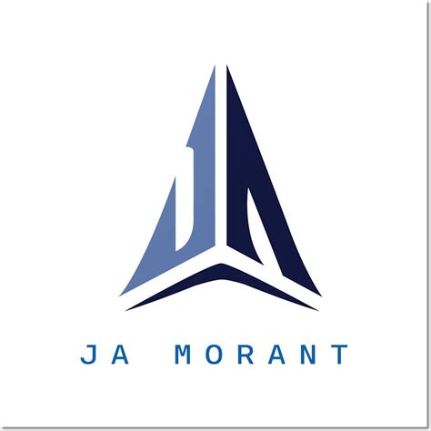 Ja Morant Logo Wall And Art Print | Logo wall, Art prints, ? logo
