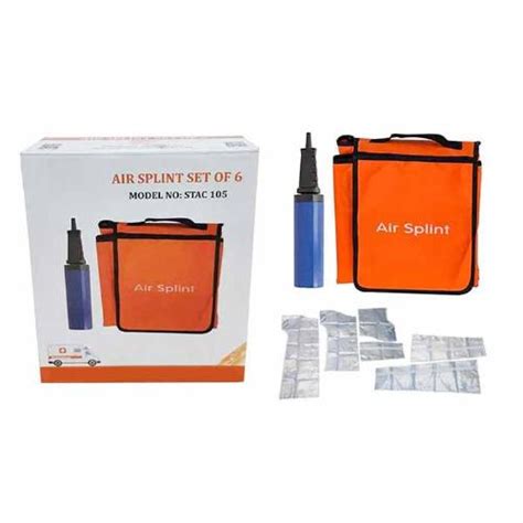 Air Splint Set of 6 Fracture Splint